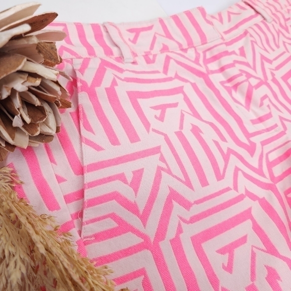 J. CREW Pink Beige Shorts Sz 4 - Picture 3 of 11